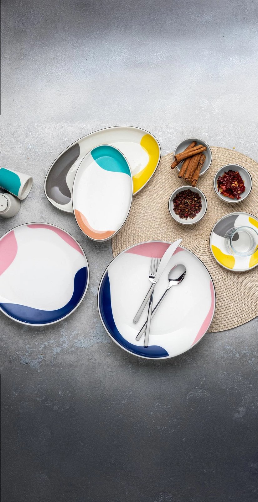 Set mëngjesi 31 pjesësh, Hermia Concept, 58KKT000136