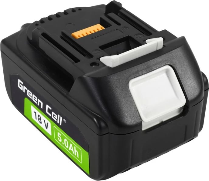 Bateri rikarikueshme Green Cell PTMA18V5 për Makita LXT 18V, 5Ah, Li-Ion, e zezë