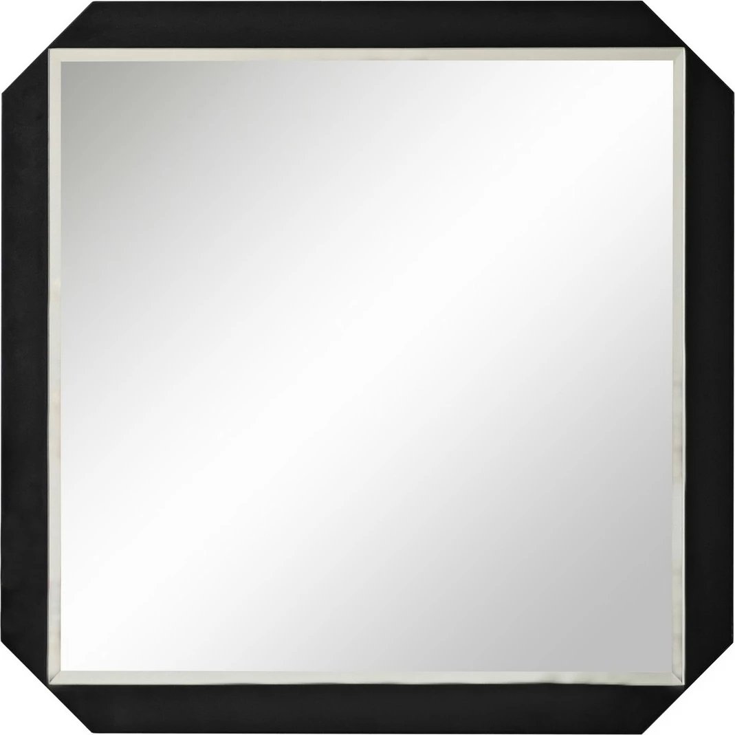 Pasqyrë katrore, ngjyrë e zezë, Skye Decor, 70x70cm