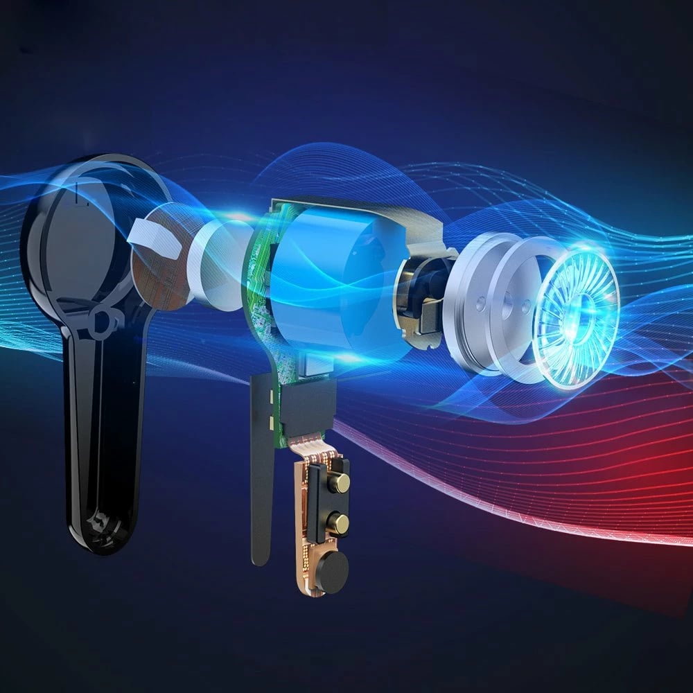 Kufje TWS Tronsmart Apollo Air +, Bluetooth 5.2, ANC, IP45, të zeza