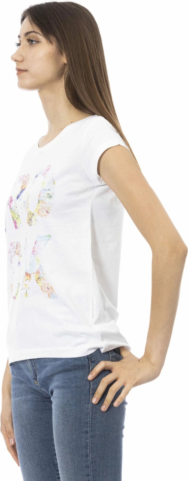 Maicë për femra Trussardi Action, e bardhë