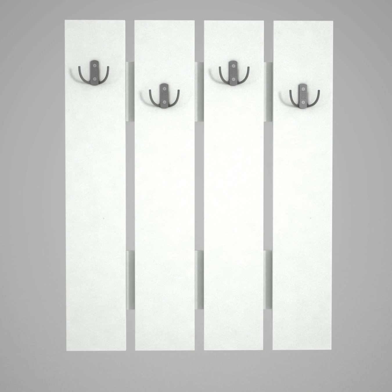 Stendë për koridor, stil skandinav, e bardhë, Hanah Home Anita