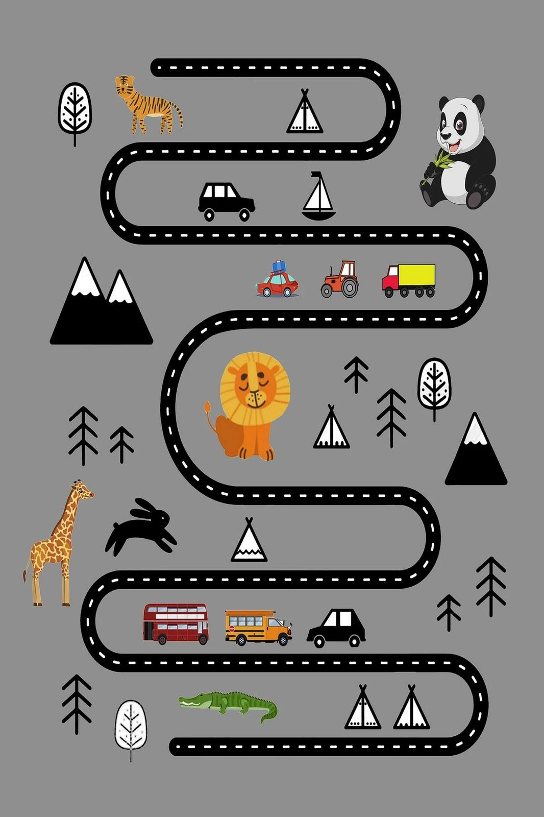 Qilim për korridor, shumëngjyrësh, Conceptum Hypnose, HMNT475, 100x200cm