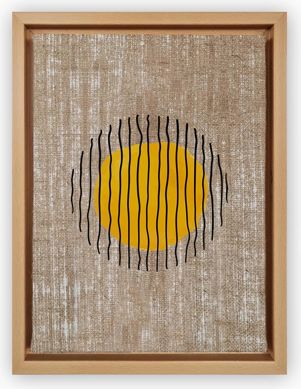 Pikturë dekorative në kanavacë, shumëngjyrëshe, Wallity, LNJ31936225114 - 96136, 96x136cm