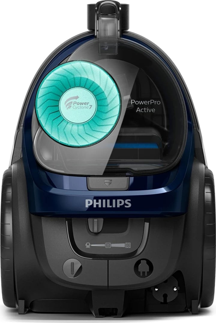 Fshesë elektrike cilindrike Philips FC9556/09, pa qese, 1.5L, Blu