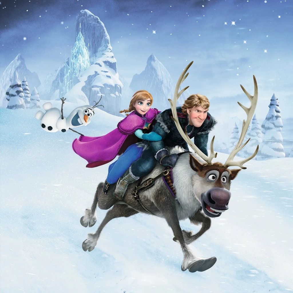 Puzzle Ravensburger Frozen 3x49 pjesë, vizatimore