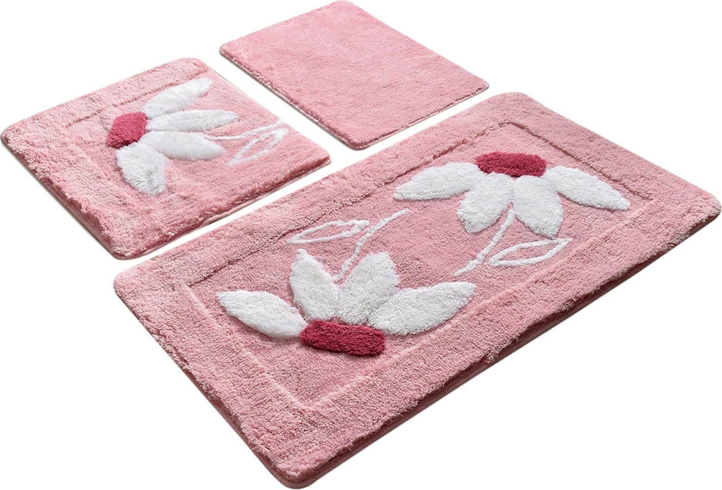 Set tapetash për banjo akrilik, 3 copë, Mijolnir, Daisy, rozë