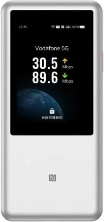 Ruter portabël ZTE U60 Pro, 10000 mAh, i bardhë