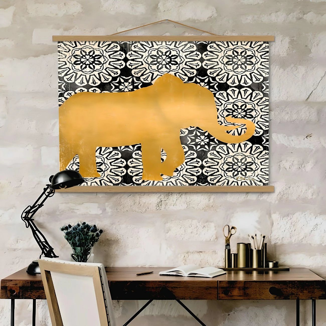 Pikturë dekorative me kornizë, Wallity, MRG36, shumëngjyrëshe, 50x70cm