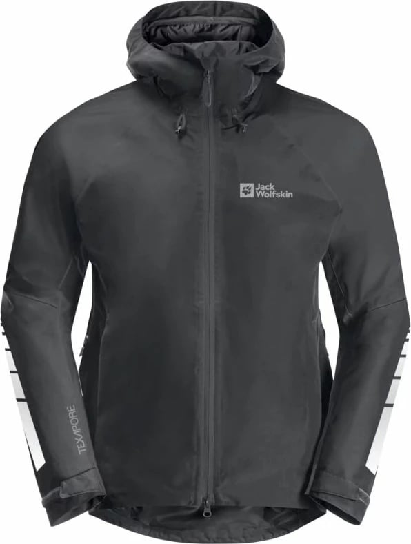 Jakne Jack Wolfskin për meshkuj, e zezë