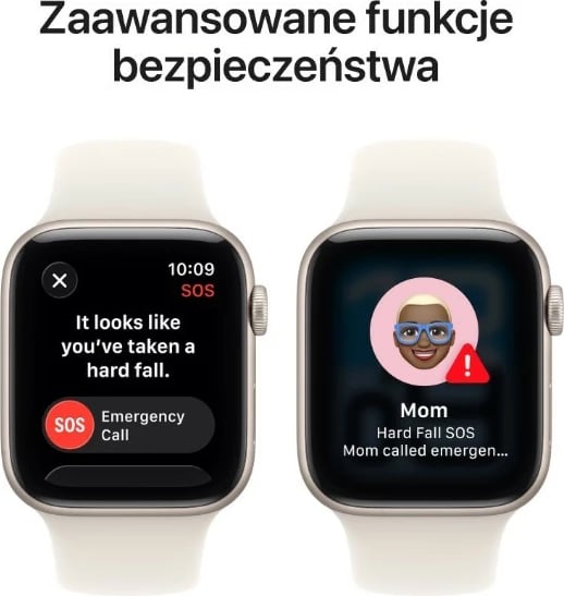 Smartwatch, Apple, Watch SE 3 MEP74MP/A, GPS + Cellular, 40 mm, ekran OLED LTPO Retina, 64 GB, rezistencë ujit 50 m, Moonlight, rrip sport M/L