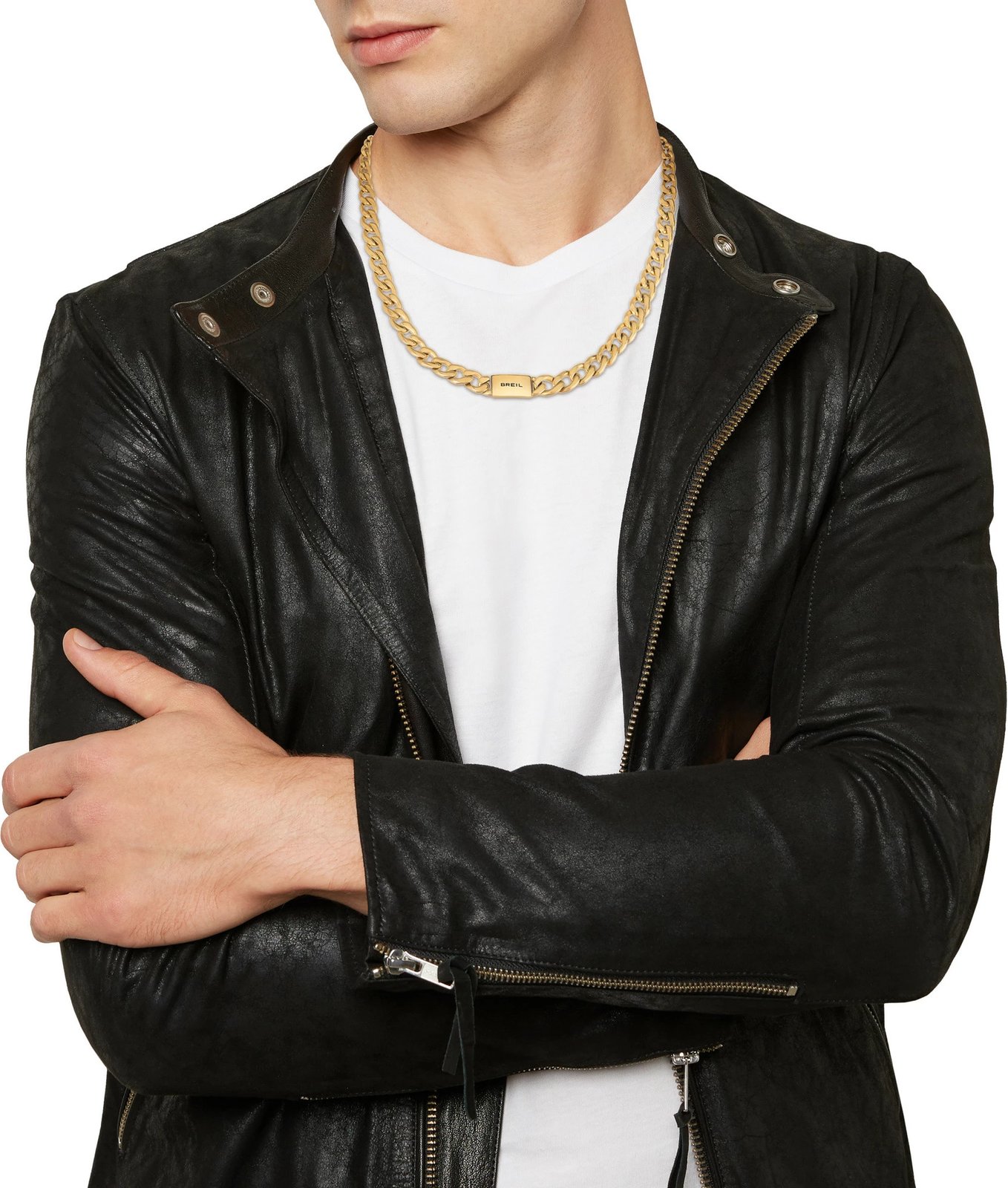 Qafore për meshkuj BREIL JEWELS TJ3071, ngjyrë ari