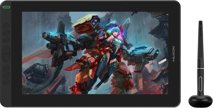 Tablet grafik Huion Kamvas 13 GS1331, 13.3", Full HD, stilolaps pa bateri, i zi