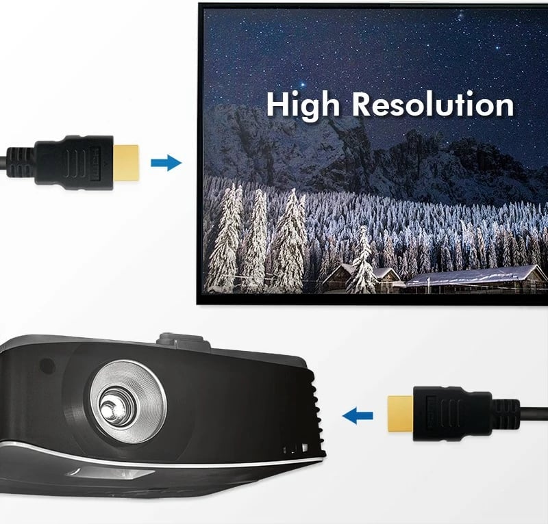 Kabllo HDMI LogiLink Ultra High Speed 5m, e zezë