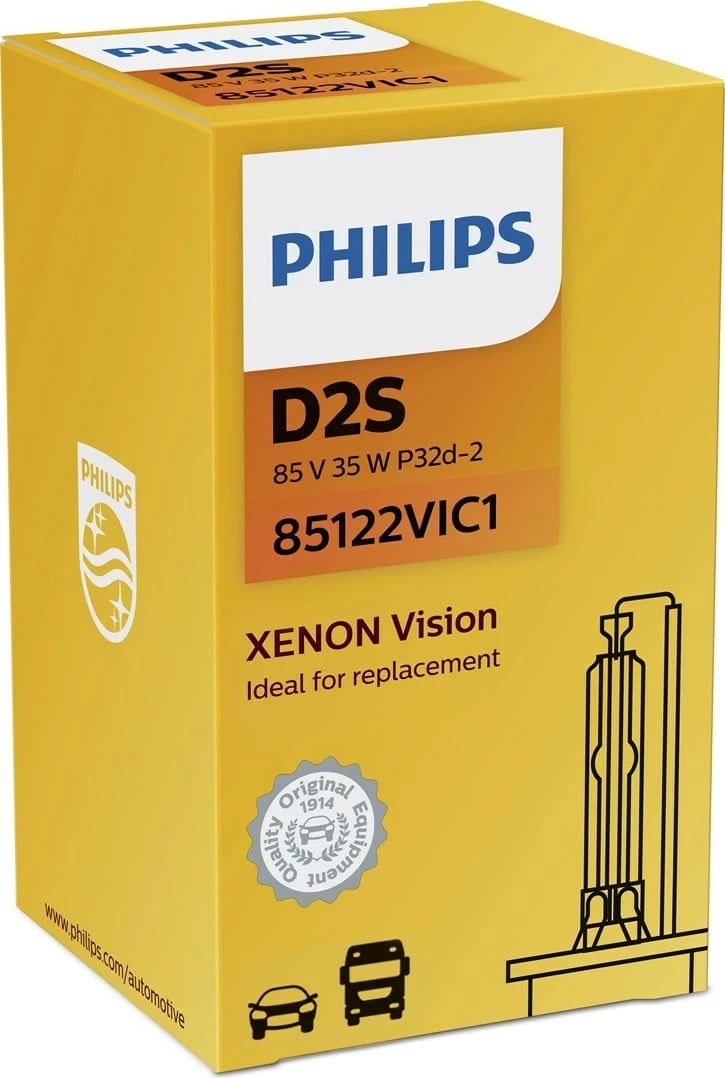 Dritë kokaresh Philips Vision Xenon 85122VIC1, 35 W Dritë kokaresh Philips Vision Xenon 85122VIC1, 35 W
