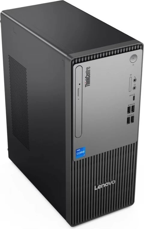 Kompjuter desktop Lenovo ThinkCentre neo 50t Gen 5 12UD0031PB i3-14100 8GB RAM 256GB SSD Windows 11 Pro, e zezë, me maus dhe tastierë Kompjuter desktop Lenovo ThinkCentre neo 50t Gen 5 12UD0031PB i3-14100 8GB RAM 256GB SSD Windows 11 Pro, e zezë, me maus dhe tastierë