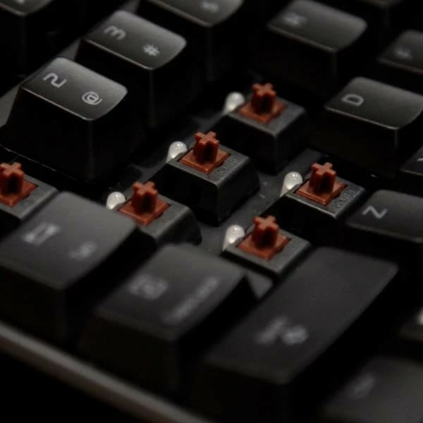 Tastierë mekanike Thermaltake Poseidon Z, Brown Switch, ndriçim kaltër, QWERTZ, e zezë