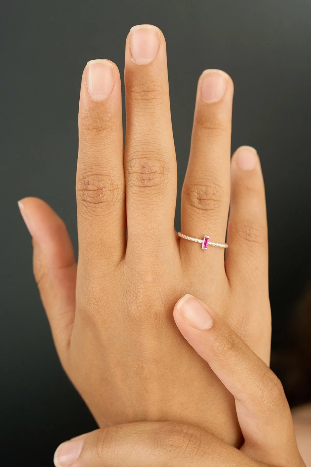 Unazë argjendi Elika Silver, FA183154