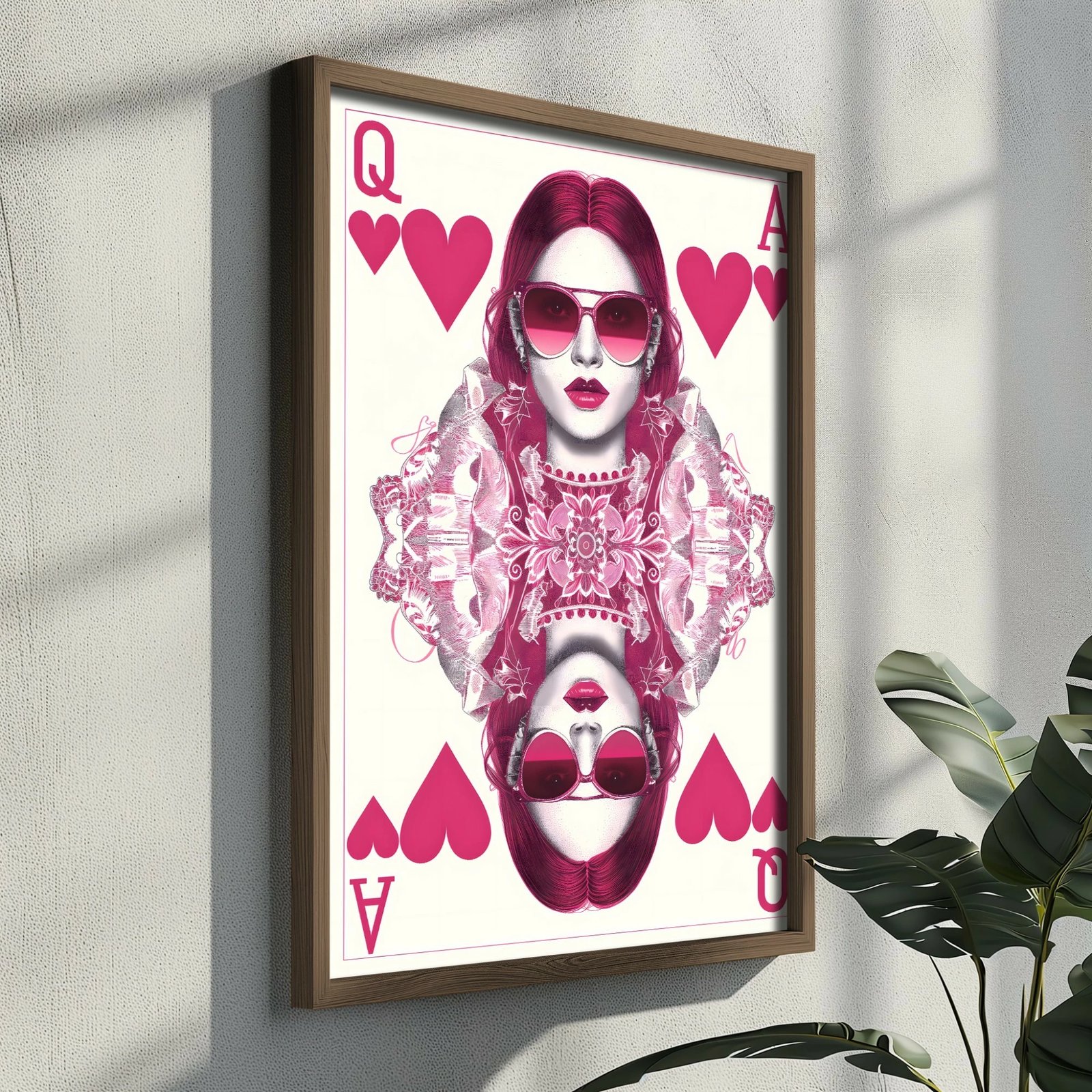 Pikturë dekorative me kornizë MDF, Wallity, GE115-L