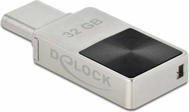 USB stick DeLOCK 32GB, USB Type-C, metal, argjend