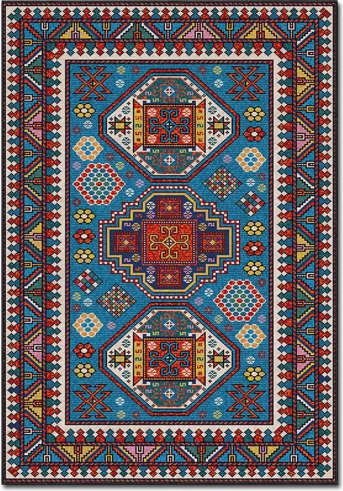 Qilim Conceptum Hypnose, shumëngjyrësh, 140x220cm, Asr Crpt-101 Qilim Conceptum Hypnose, shumëngjyrësh, 140x220cm, Asr Crpt-101