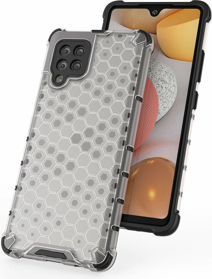 Mbështjellës Hurtel Honeycomb për Samsung Galaxy A42 5G, Transparent