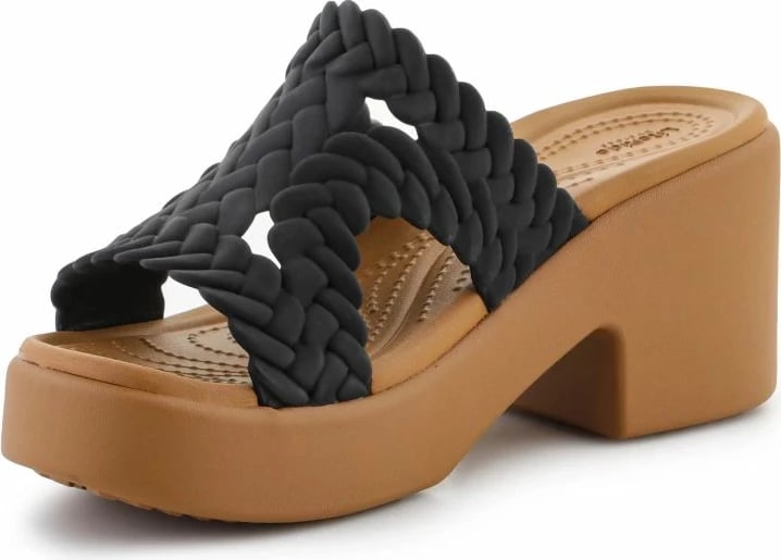 Sandale me takë për femra Crocs, të zeza