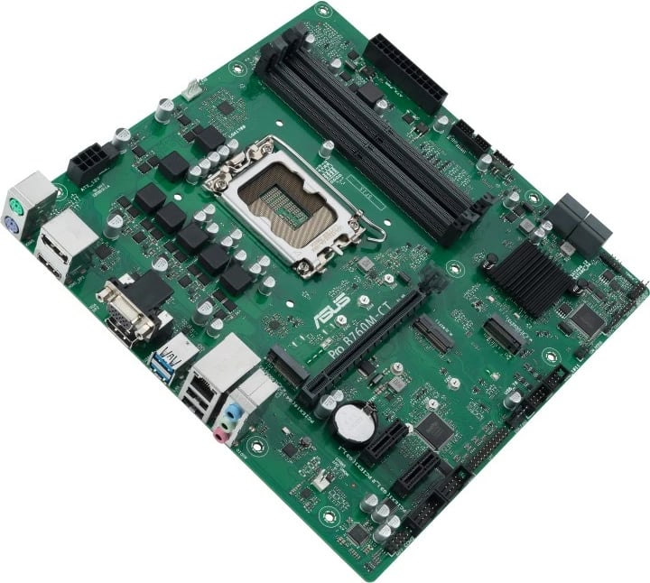 Pllakë amë ASUS PRO B760M-CT-CSM, LGA 1700, DDR5, micro ATX