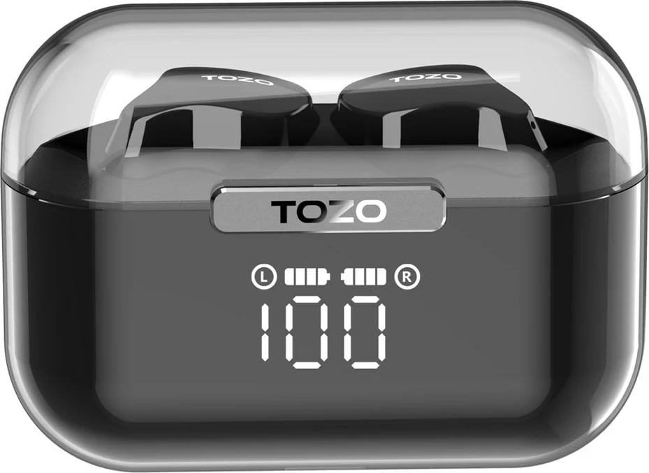 Kufje TOZO T18 CRYSTAL BUDS True Wireless Stereo (TWS) Bluetooth, USB Type-C, Zezë