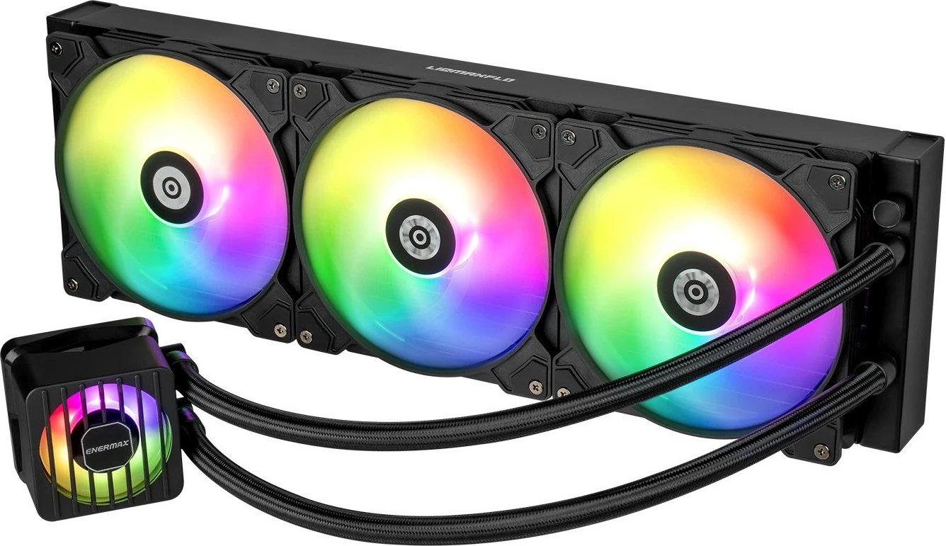 Kuler uji Enermax LIQMAXFLO ELC-LMF420T-ARGB, 420mm, RGB, i zi