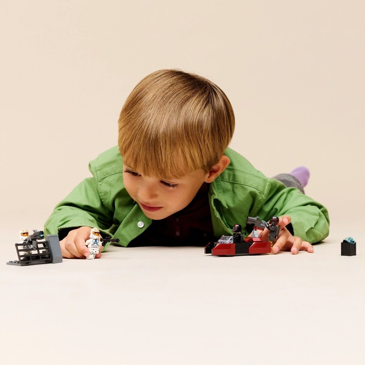 Set ndërtimi, LEGO Star Wars, 75449 Mandalore Siege, 116 pjesë, 4 minifigura, 6+, paketë betejë