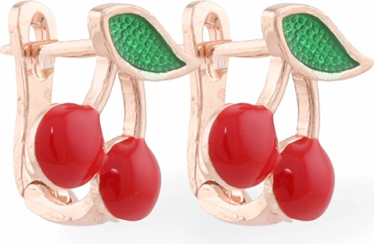 Vathë argjendi, ngjyrë rozë ari dhe të kuqe, Jumeon 10412ROS