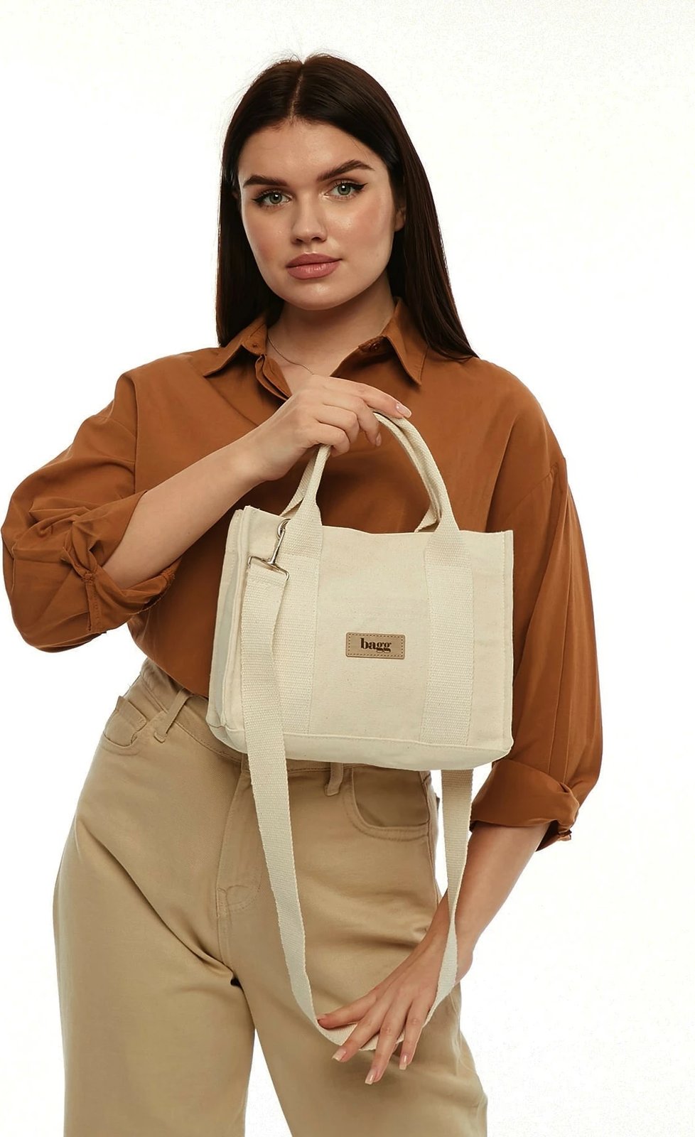 Tote bag krem Zoozie Bags, 2171