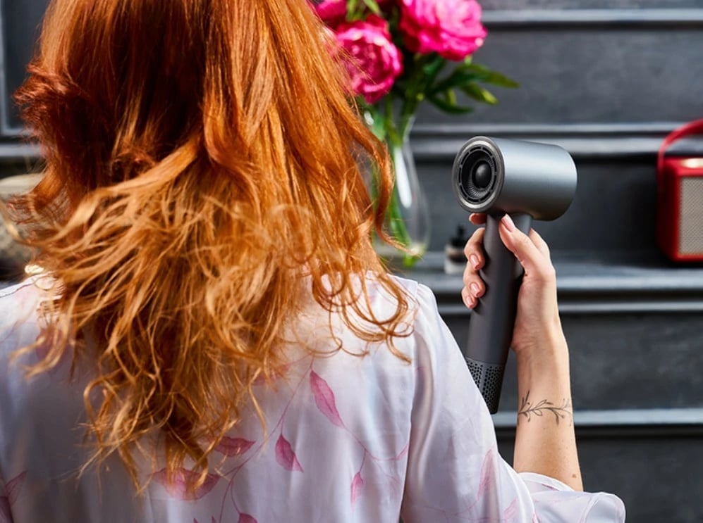 Tharëse flokësh Lafe Rapida (LAFSUS47461) BLDC 1600W, 4 nivele nxehtësie, 2 shpejtësi, jonizim, turbo, cool shot, me koncentrator, grafit