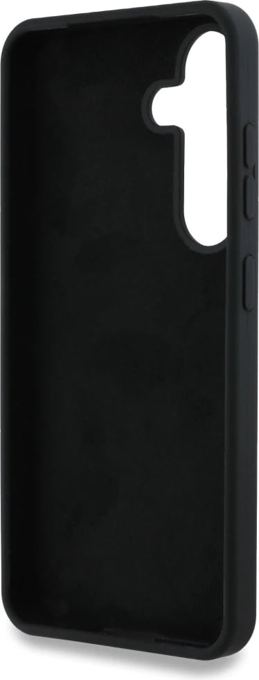 Mbështjellës Guess Silicone Big 4G Logo Bottom Script për Samsung Galaxy S25, i zi