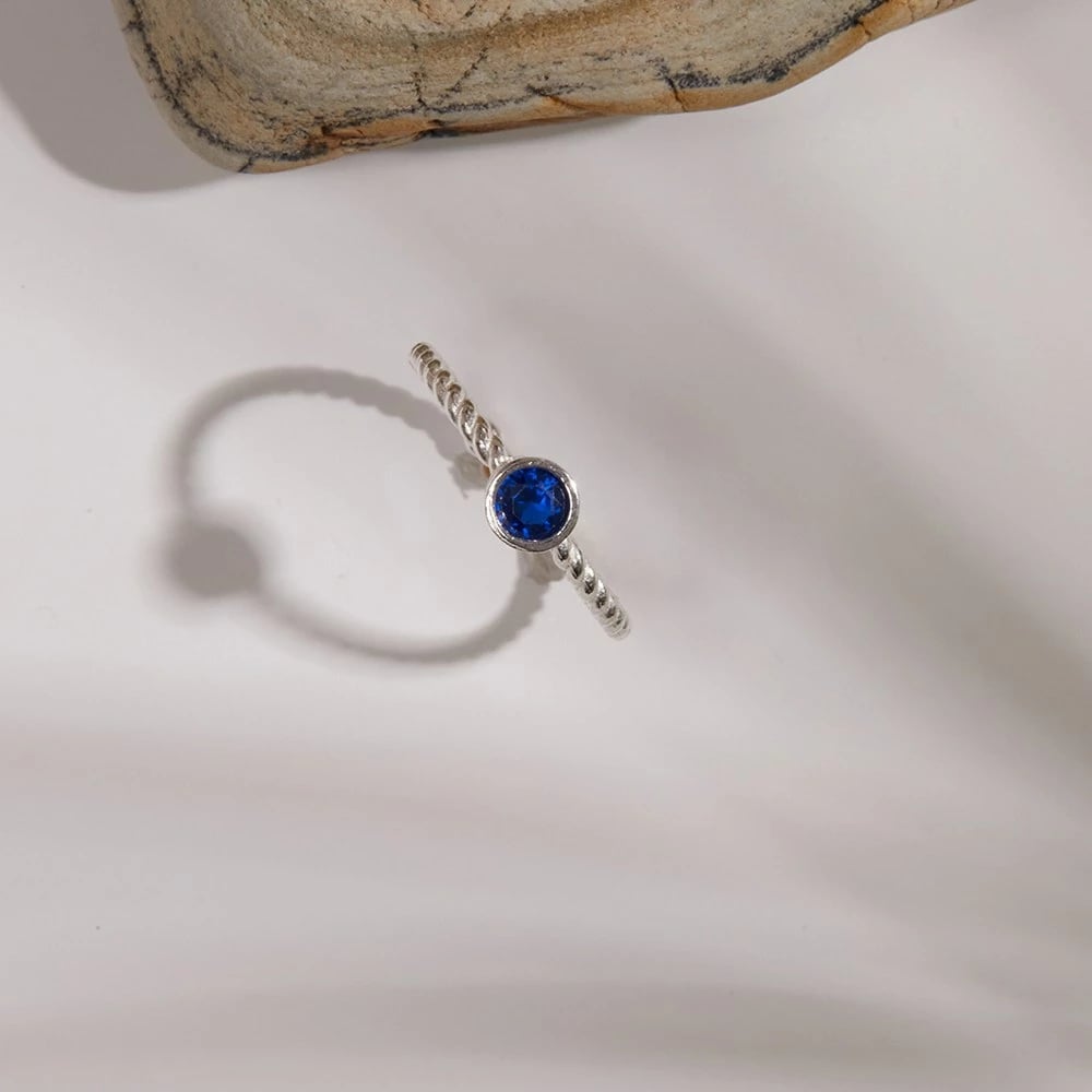 Unazë argjendi Elika Silver, e argjendtë, FA182825