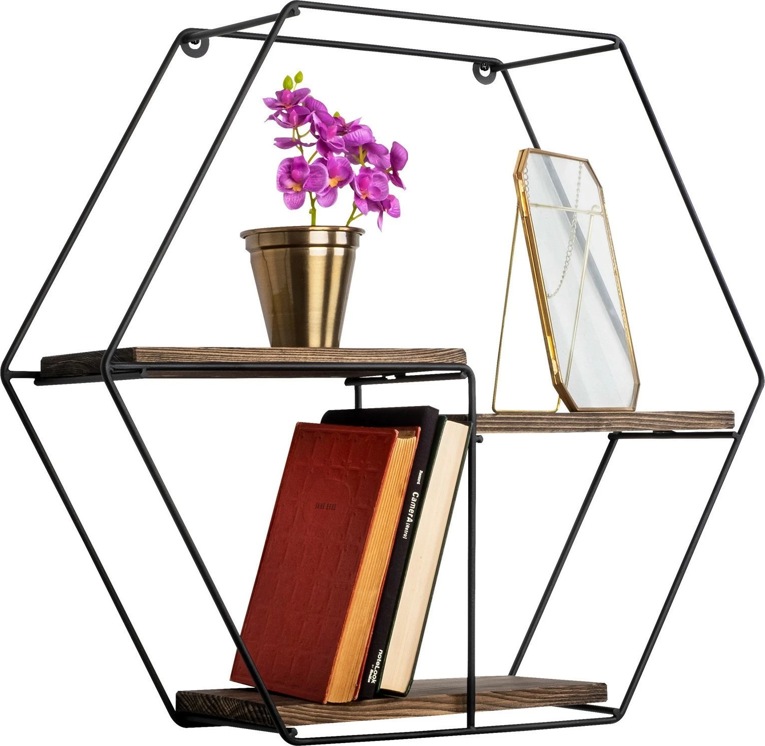 Raft muri Hanah Home, Narcissus, ngjyrë e zezë dhe arre