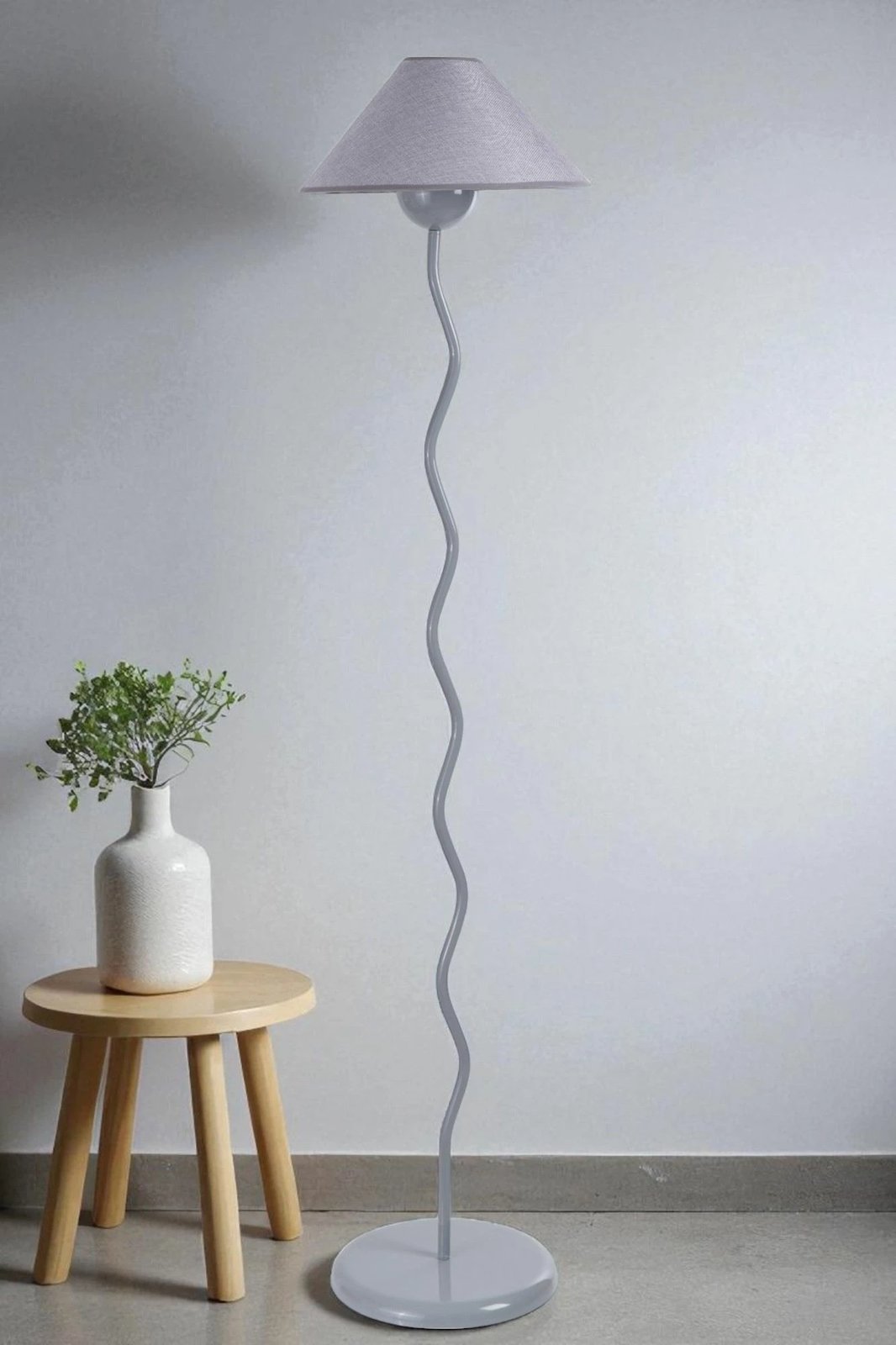 Llambë dyshemeje Opviq, 8939-8, ngjyrë gri