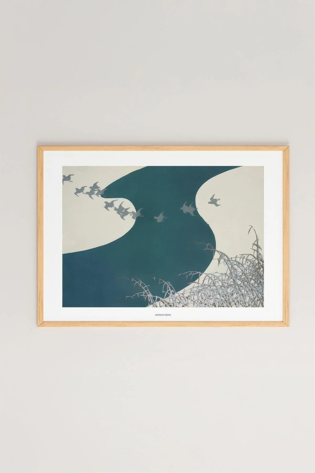 Pikturë dekorative me kornizë, shumëngjyrëshe, Wallity, Lmnmdl9, 33x48cm