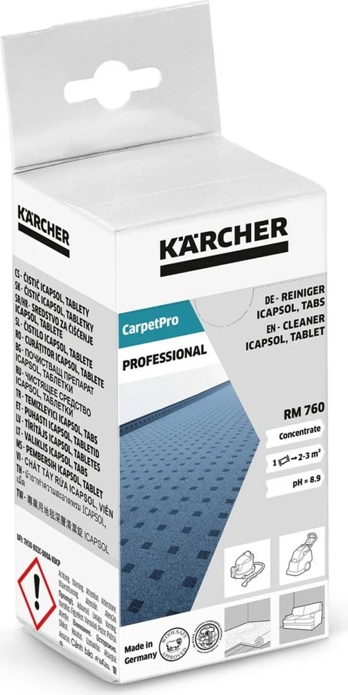 Tableta pastrimi KARCHER CarpetPro RM 760, 16 copë