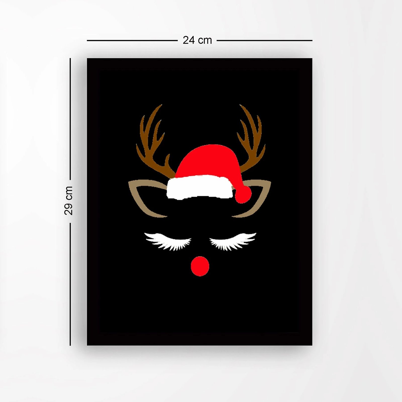 Pikturë dekorative me kornizë MDF, shumëngjyrëshe, SC7436501393311, 24x29cm