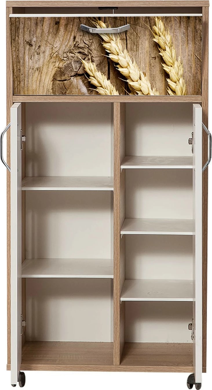 Dollap multifunksional Hanah Home, kiler, ngjyrë lisi Sonoma, 735