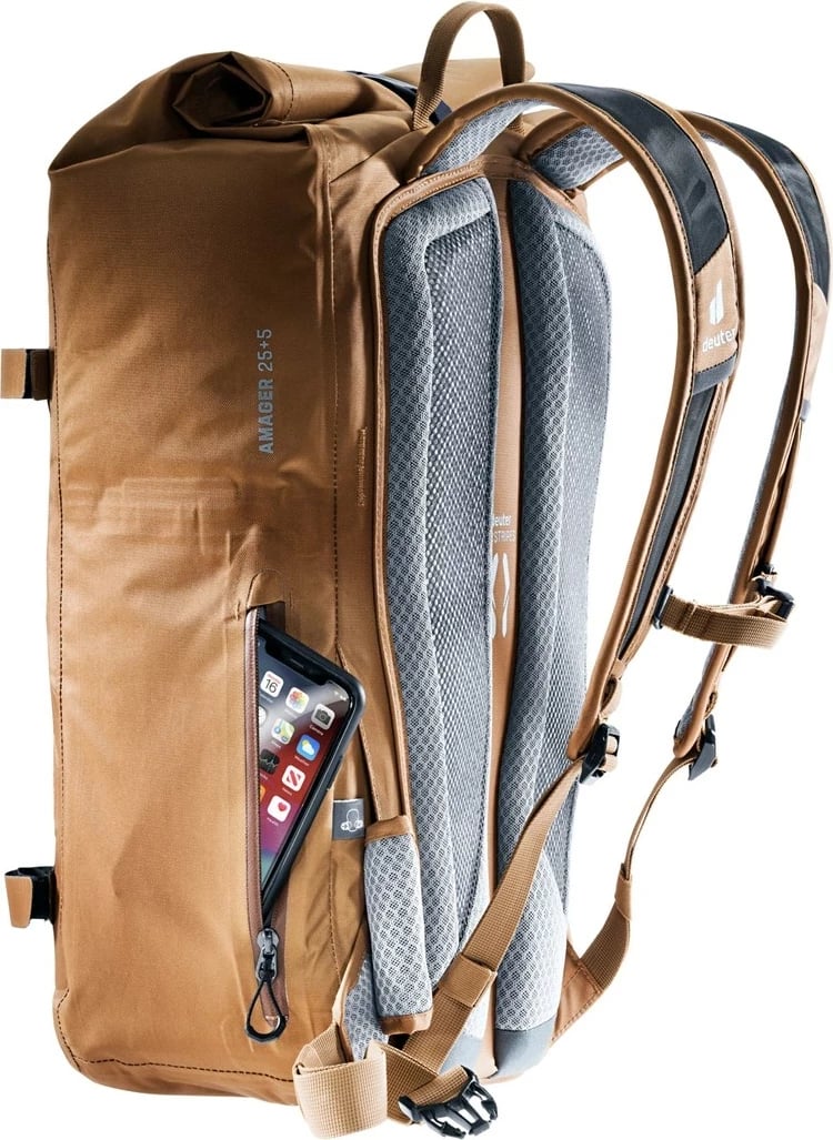 Çantë shpine Deuter Amager 25+5, 30 L, Kafe