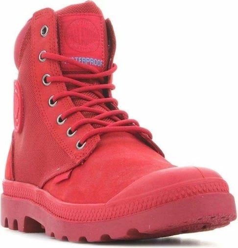 Çizme Palladium për femra, të kuqe