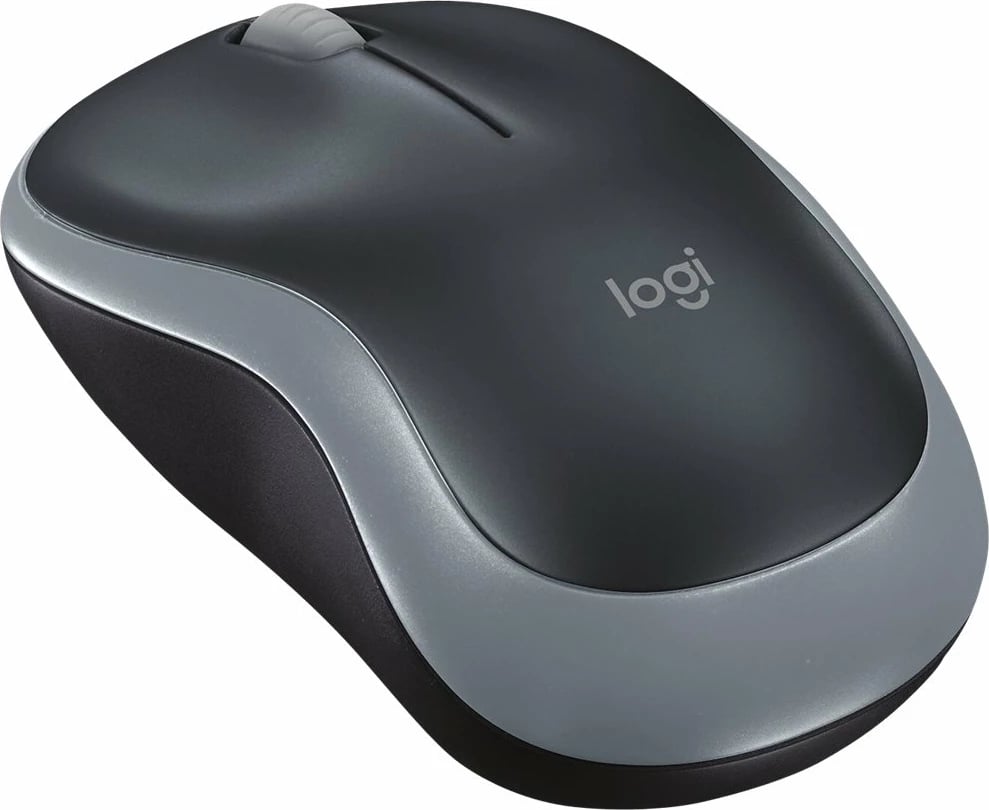 Maus Logitech M185, Wireless, e zezë/gri
