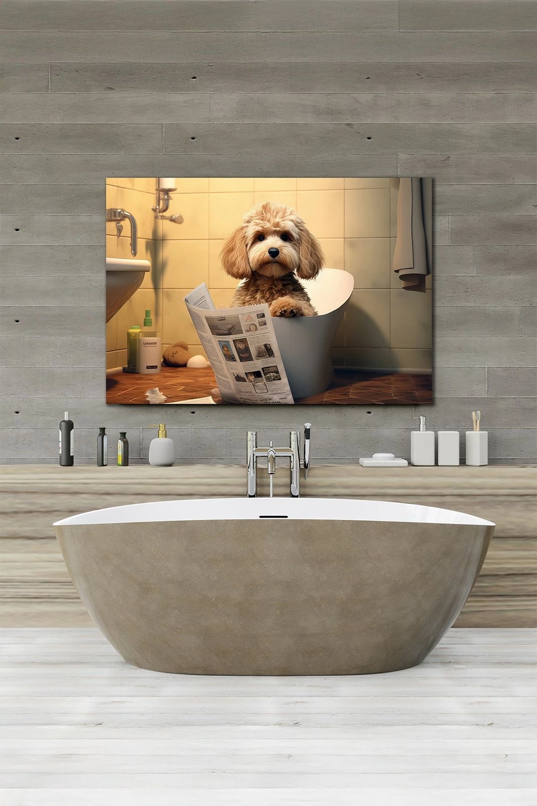 Pikturë dekorative në kanavacë, shumëngjyrëshe, Wallity Ersyaıhyvn31, 70x100cm