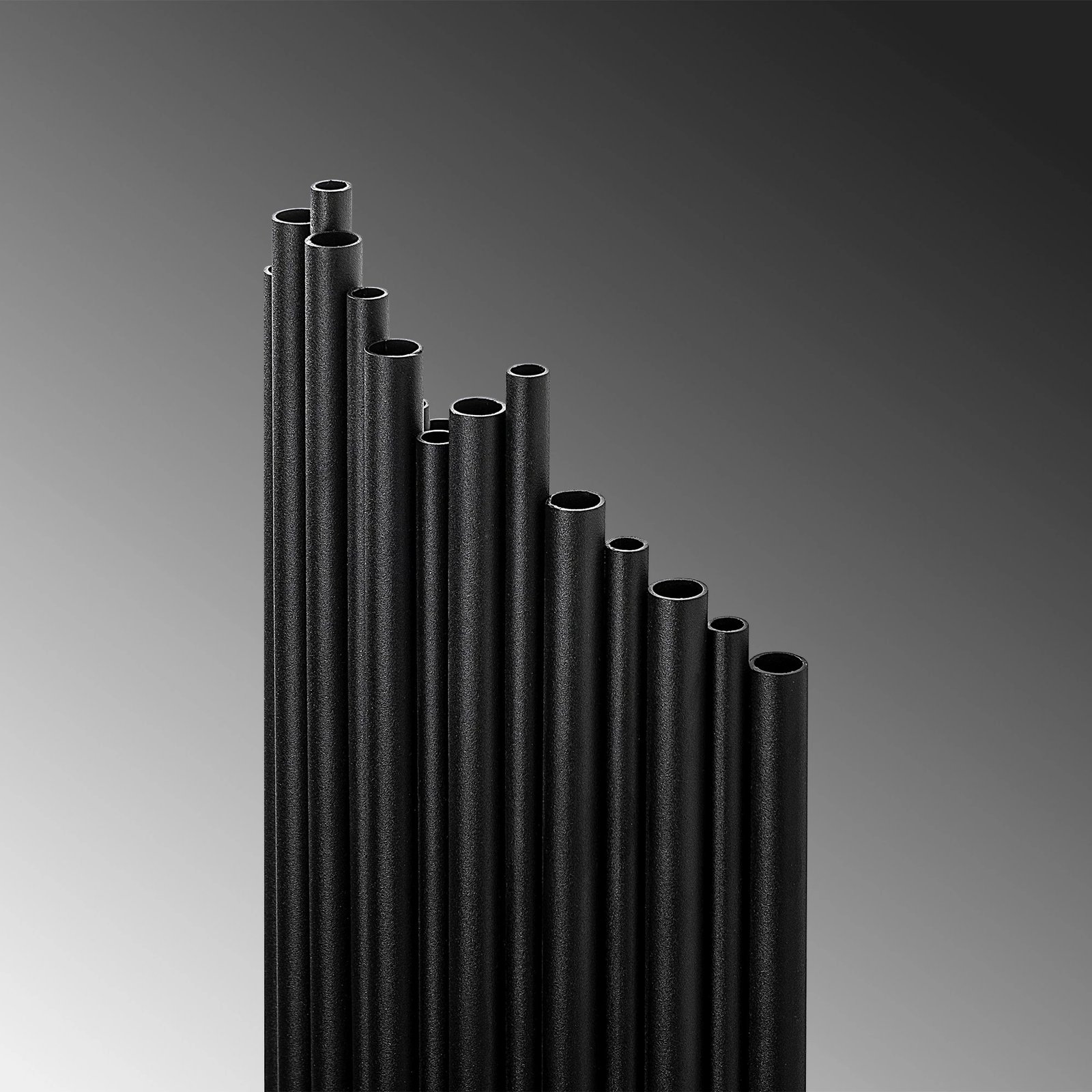 Llambë muri Opviq, Kara - 13345, metal i zi