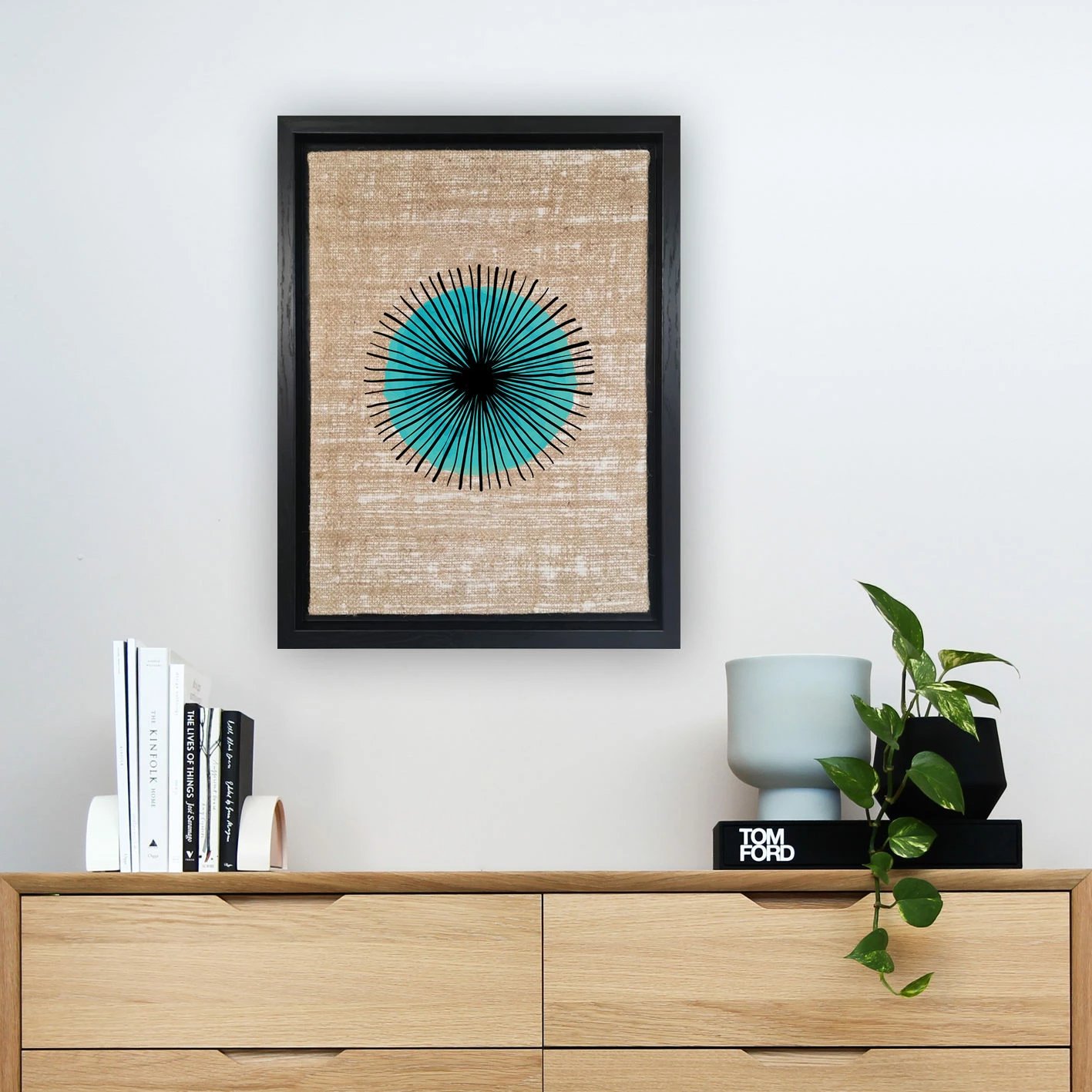 Pikturë dekorative në kanavacë, shumëngjyrëshe, Wallity, LSJ319362251143 - 6696, 66x96cm