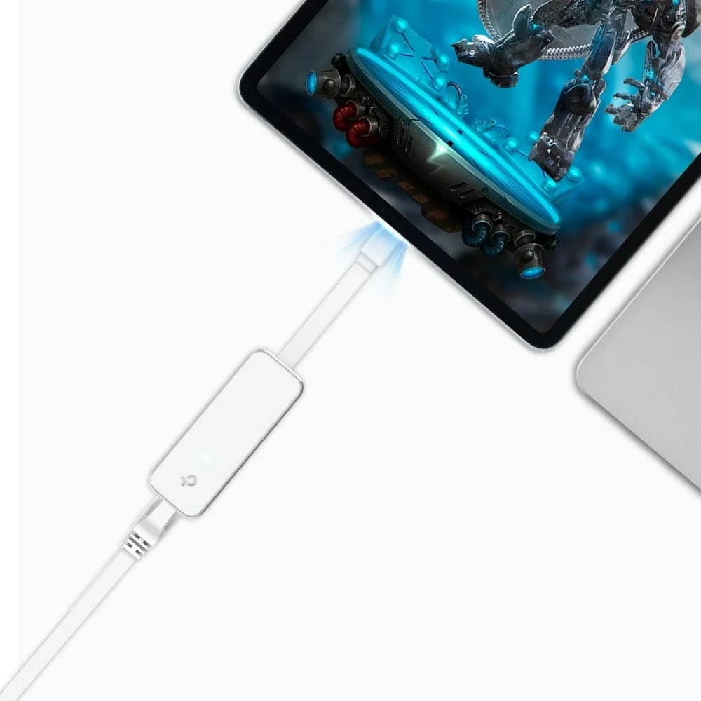 Përshtatës TP-Link USB Type-C to RJ45, i bardhë