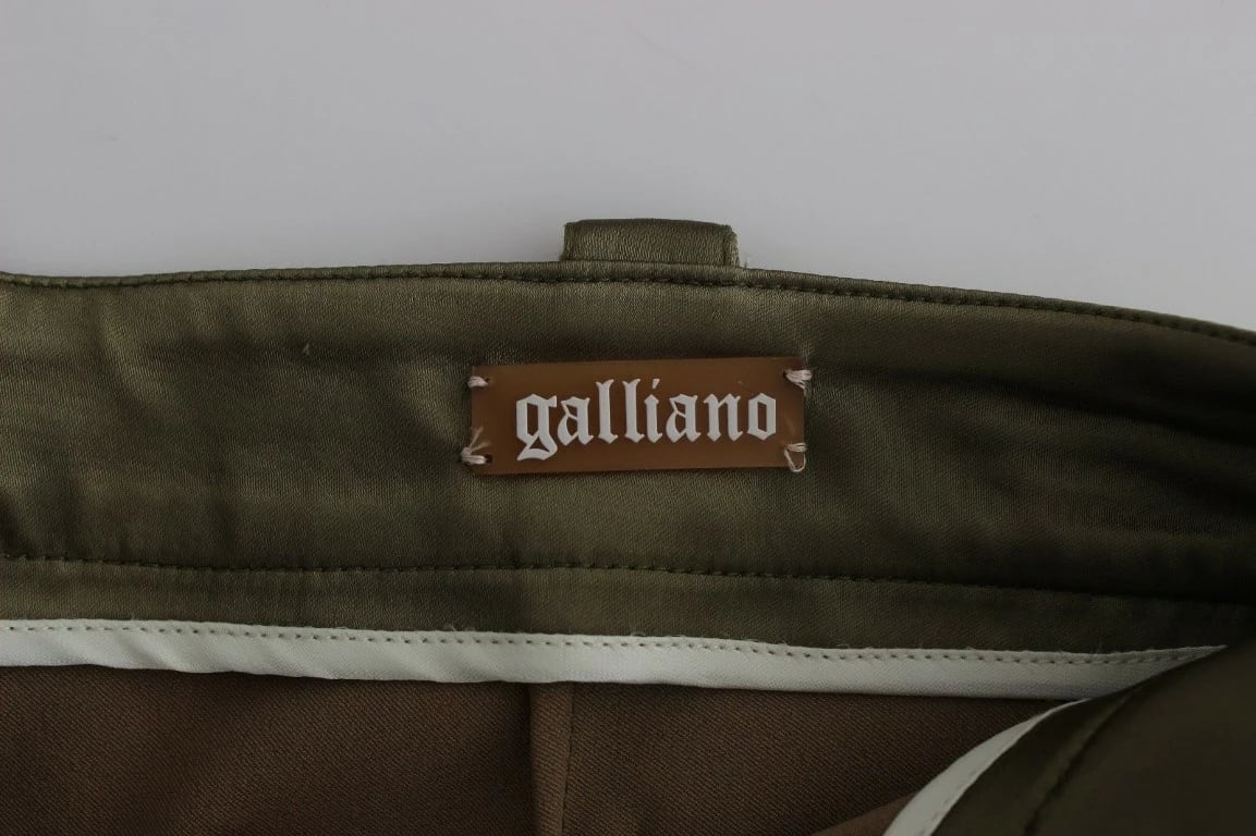 Pantallona për femra John Galliano, të gjelbërta